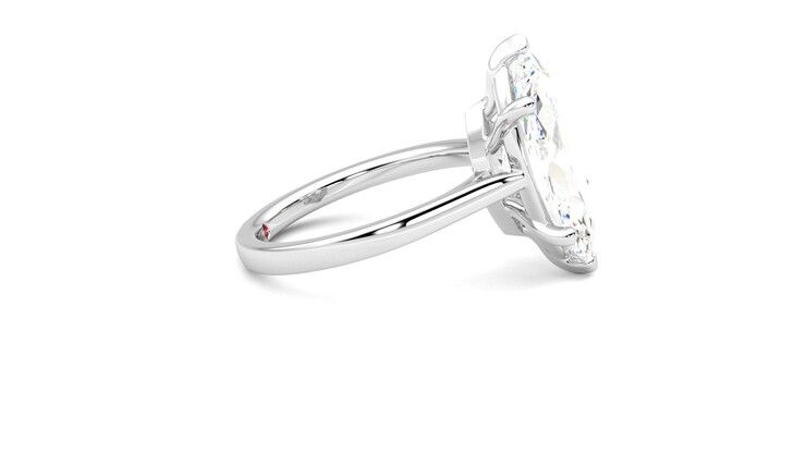 Taylor & Hart Hope Marquise Engagement Ring 360 degree image 9