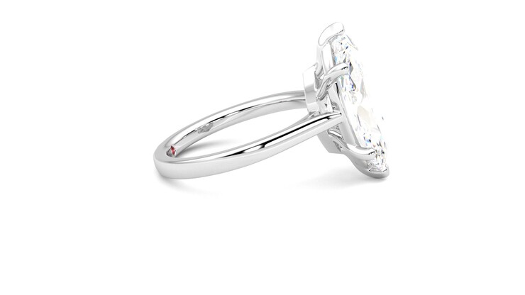 Taylor & Hart Hope Marquise Engagement Ring 360 degree image 9