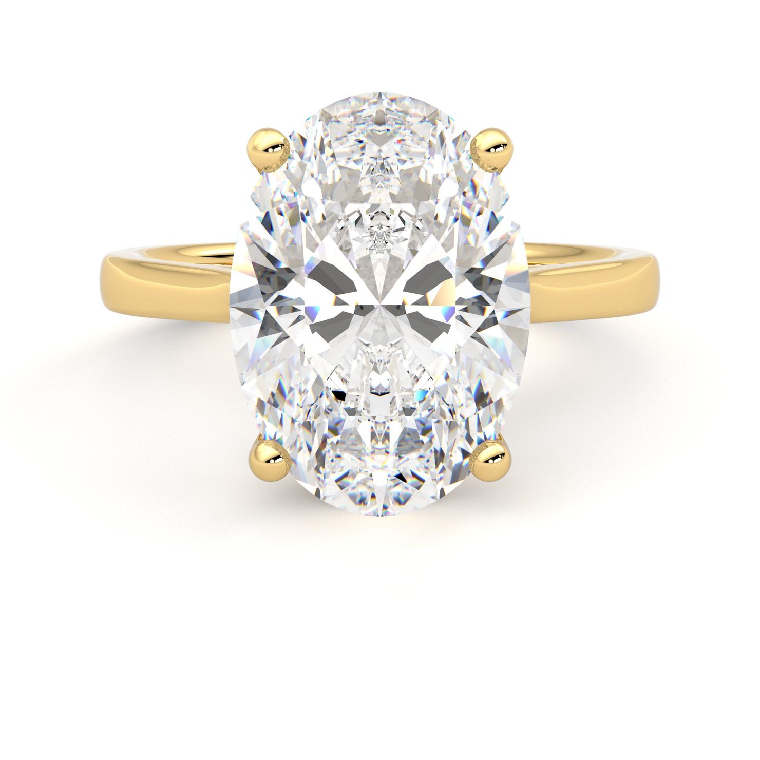 Taylor & Hart Hope Oval Engagement Ring 0