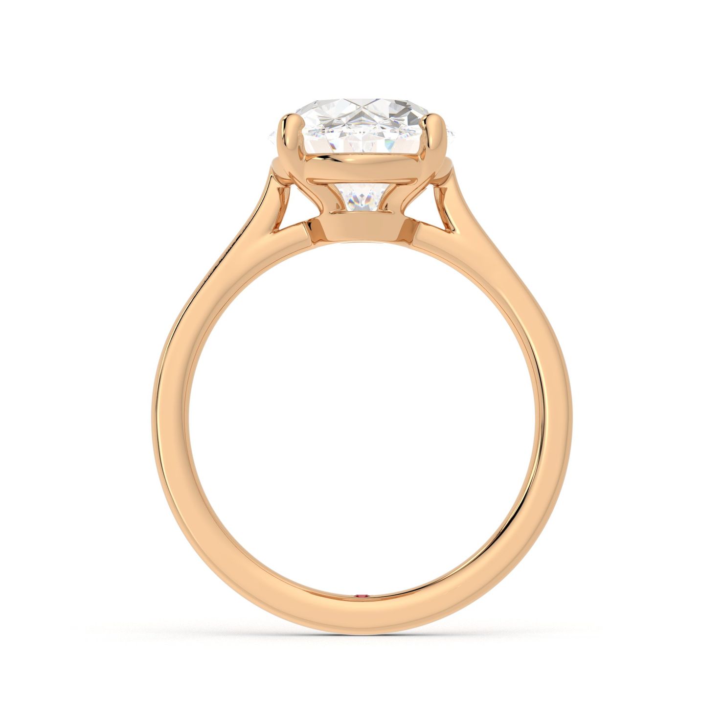 Taylor & Hart Hope Oval Engagement Ring 1