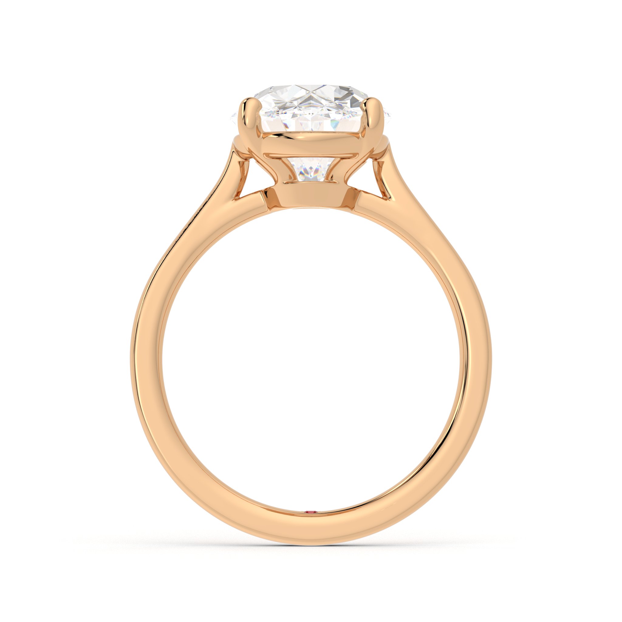 Taylor & Hart Hope Oval Engagement Ring 1