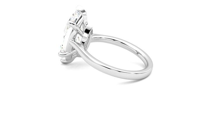 Taylor & Hart Hope Marquise Engagement Ring 360 degree image 19