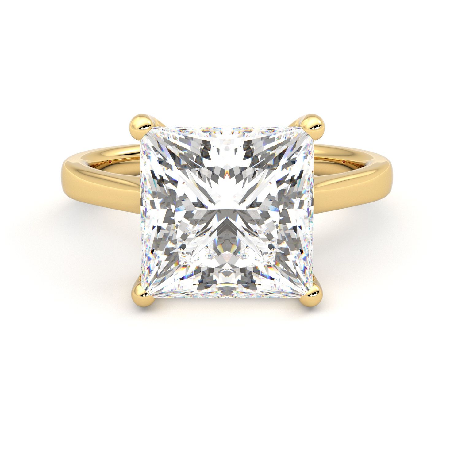 Taylor & Hart Hope Princess Engagement Ring 0