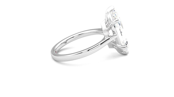 Taylor & Hart Hope Marquise Engagement Ring 360 degree image 10