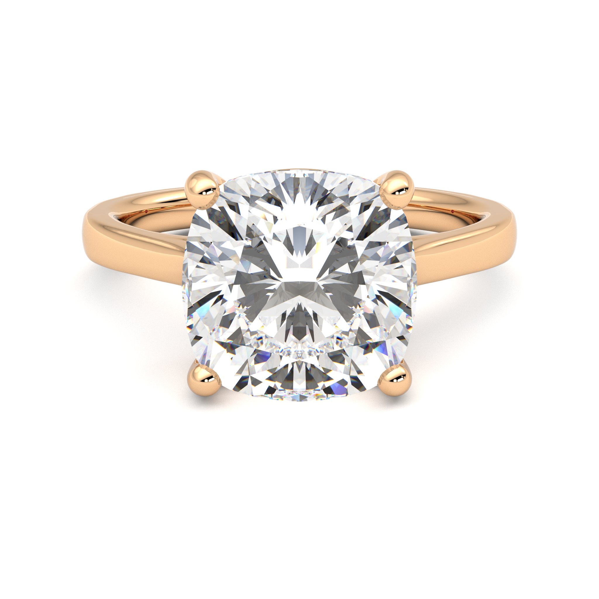 Taylor & Hart Hope Cushion Engagement Ring 0