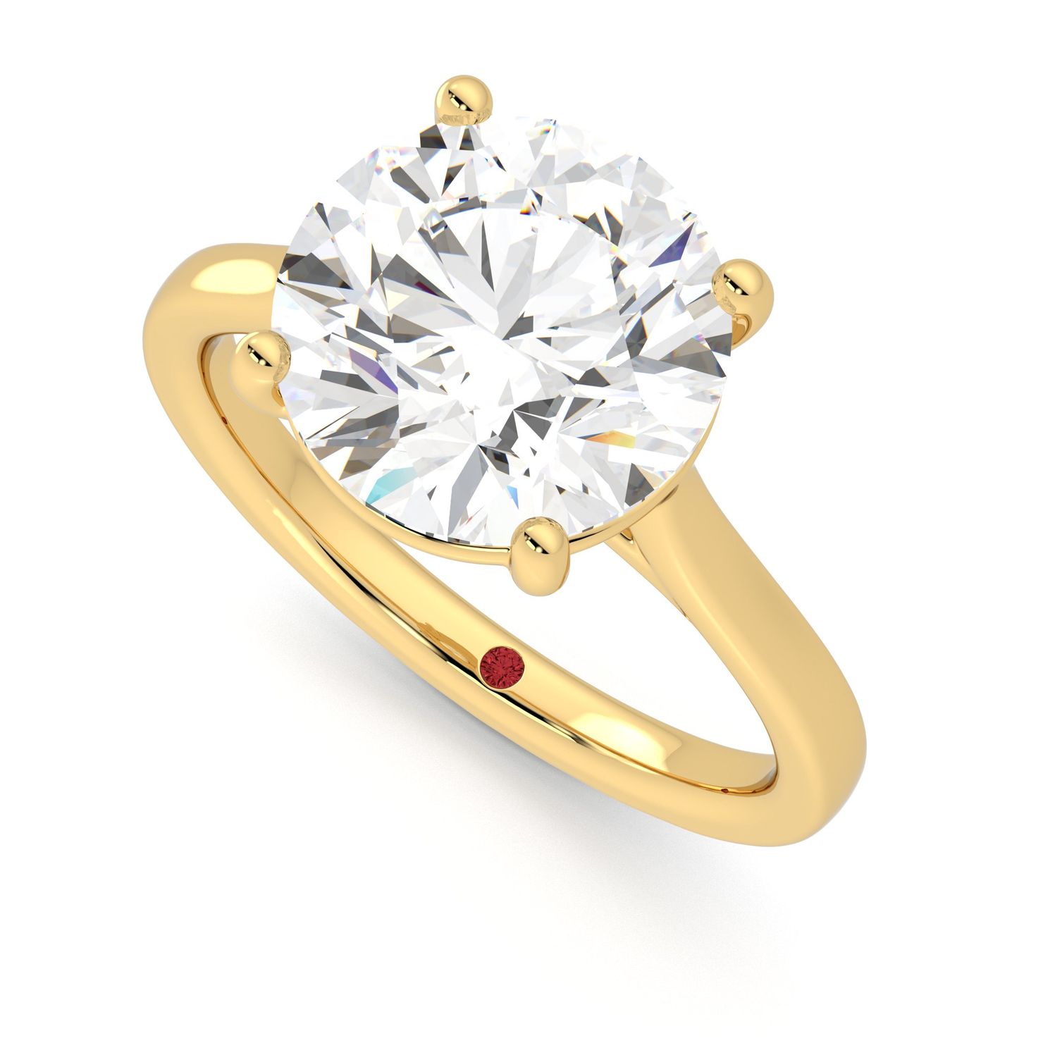 Taylor & Hart Hope Round Engagement Ring 0