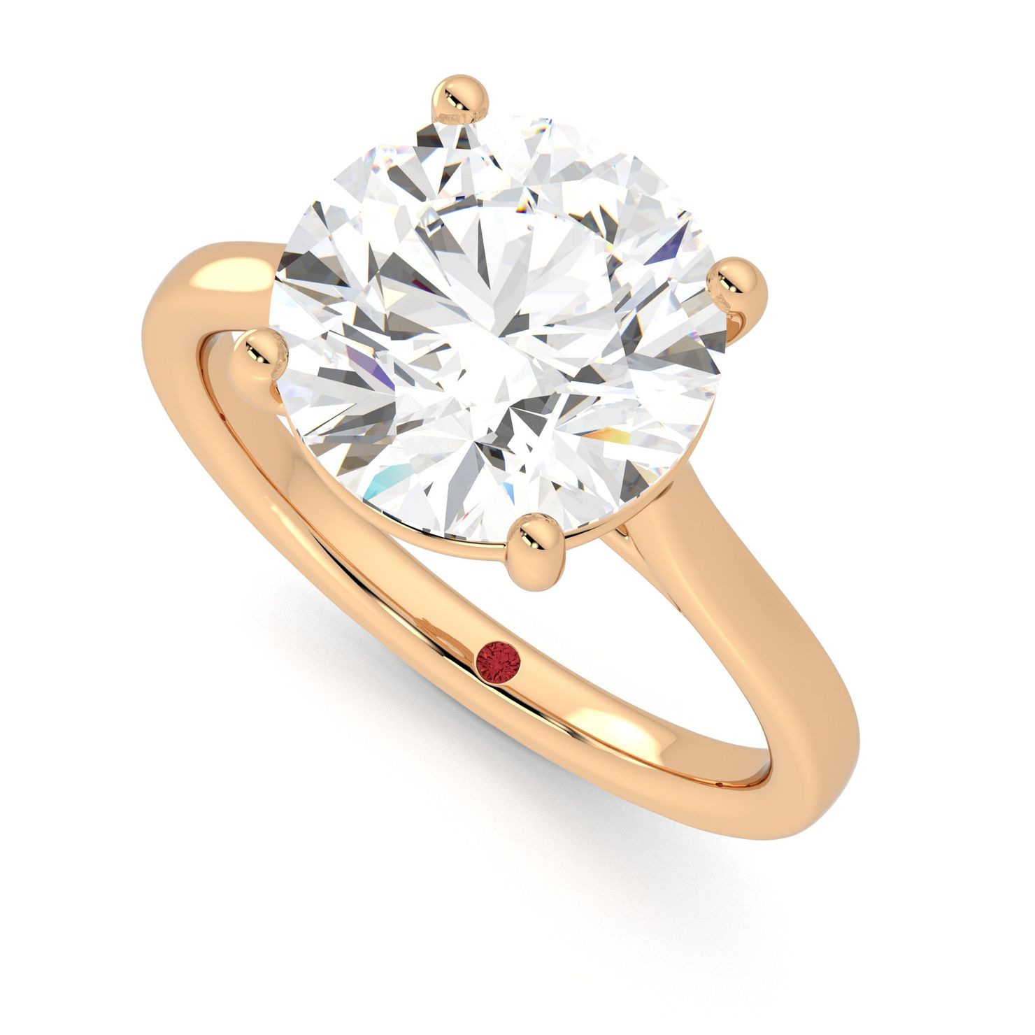 Taylor & Hart Hope Round Engagement Ring 0
