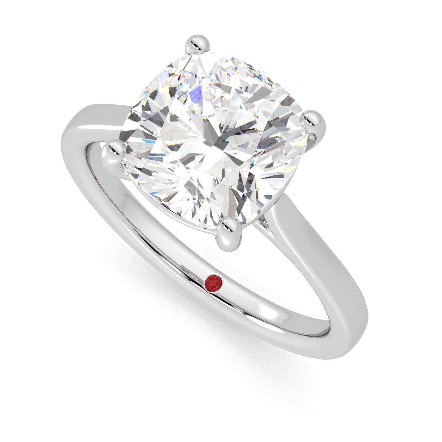 Taylor & Hart Hope Cushion Engagement Ring 0