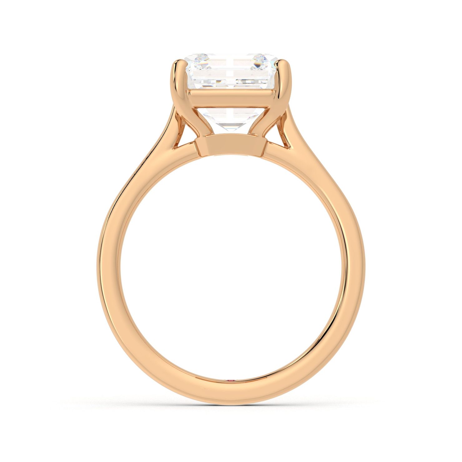 Taylor & Hart Hope Asscher Engagement Ring 1
