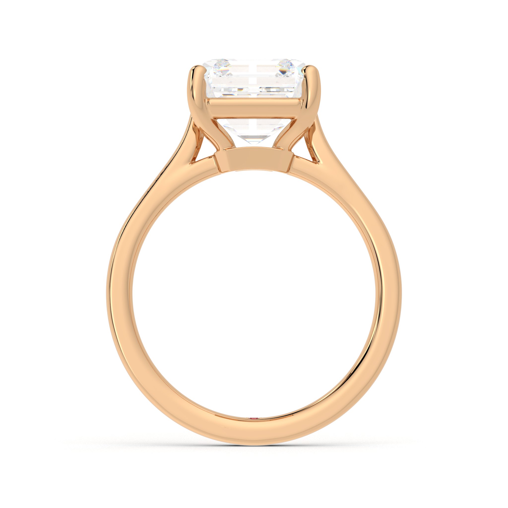 Taylor & Hart Hope Asscher Engagement Ring 1