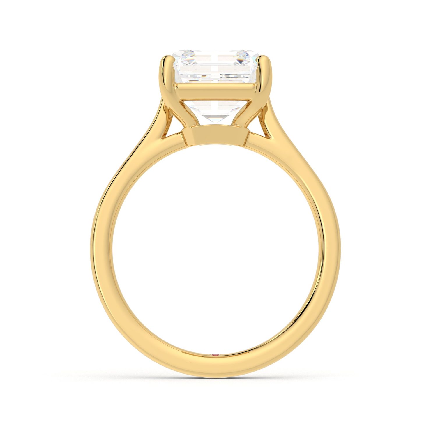 Taylor & Hart Hope Asscher Engagement Ring 1