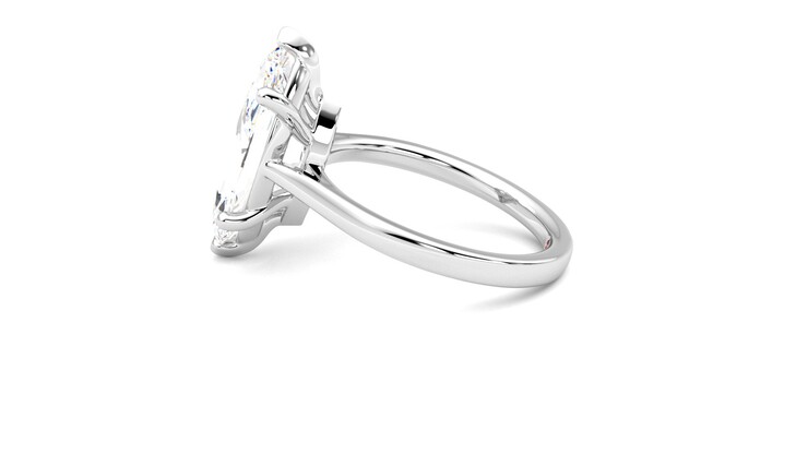 Taylor & Hart Hope Marquise Engagement Ring 360 degree image 20