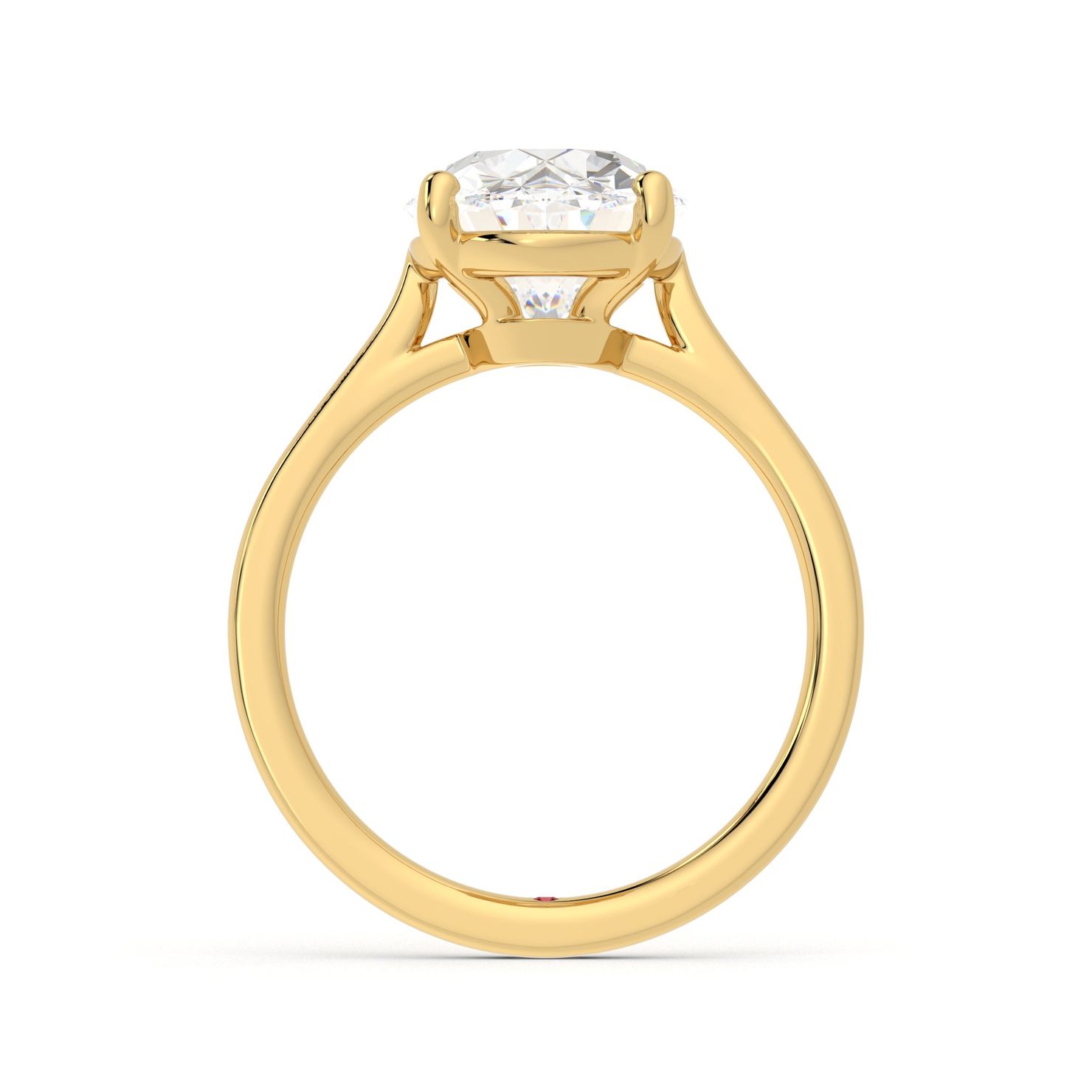 Taylor & Hart Hope Oval Engagement Ring 1