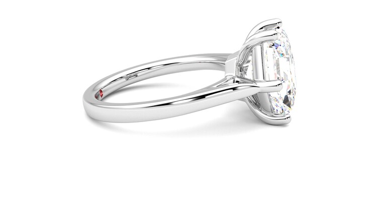 Taylor & Hart Hope Hexagonal Engagement Ring 360 degree image 9