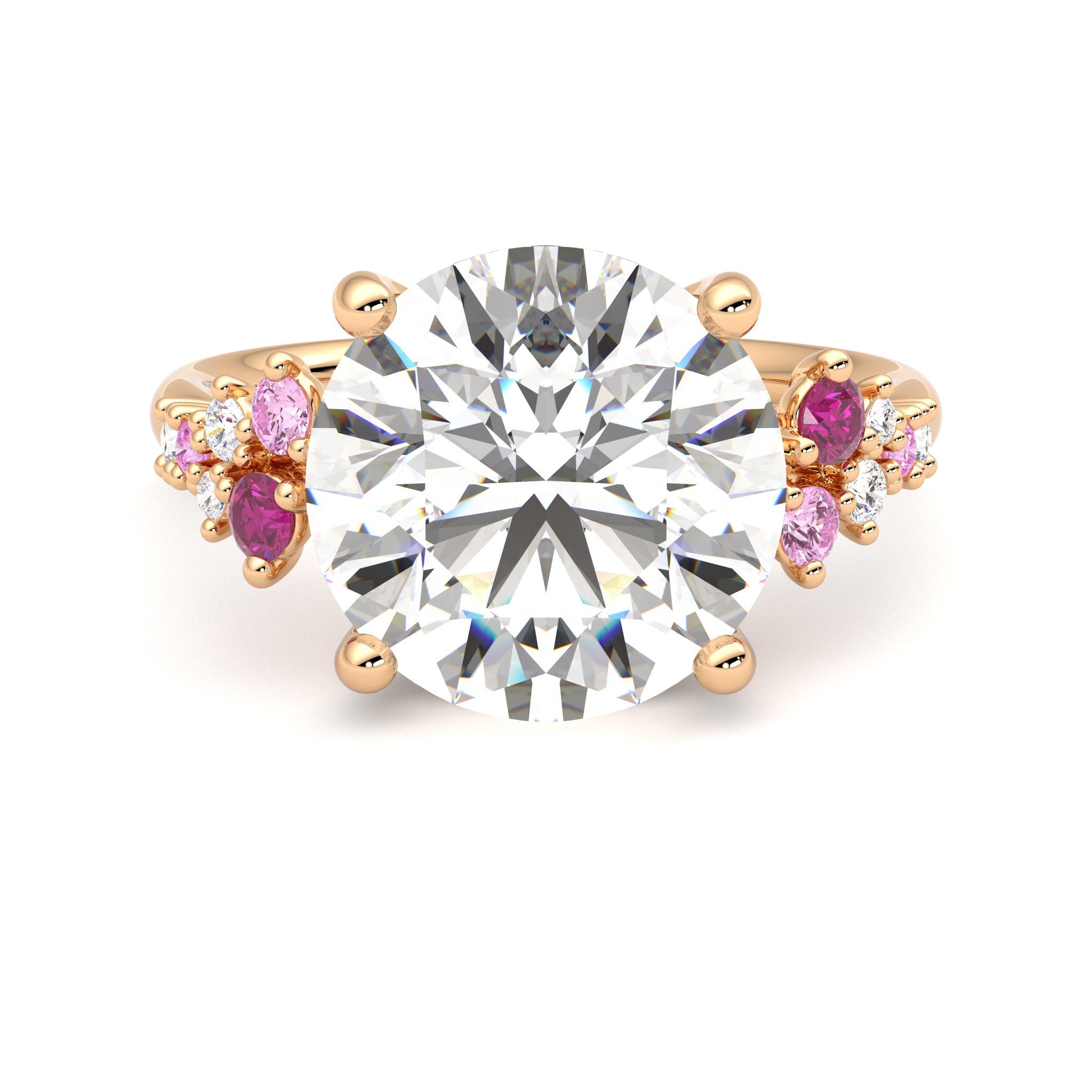 Taylor & Hart Marula Round Engagement Ring 0