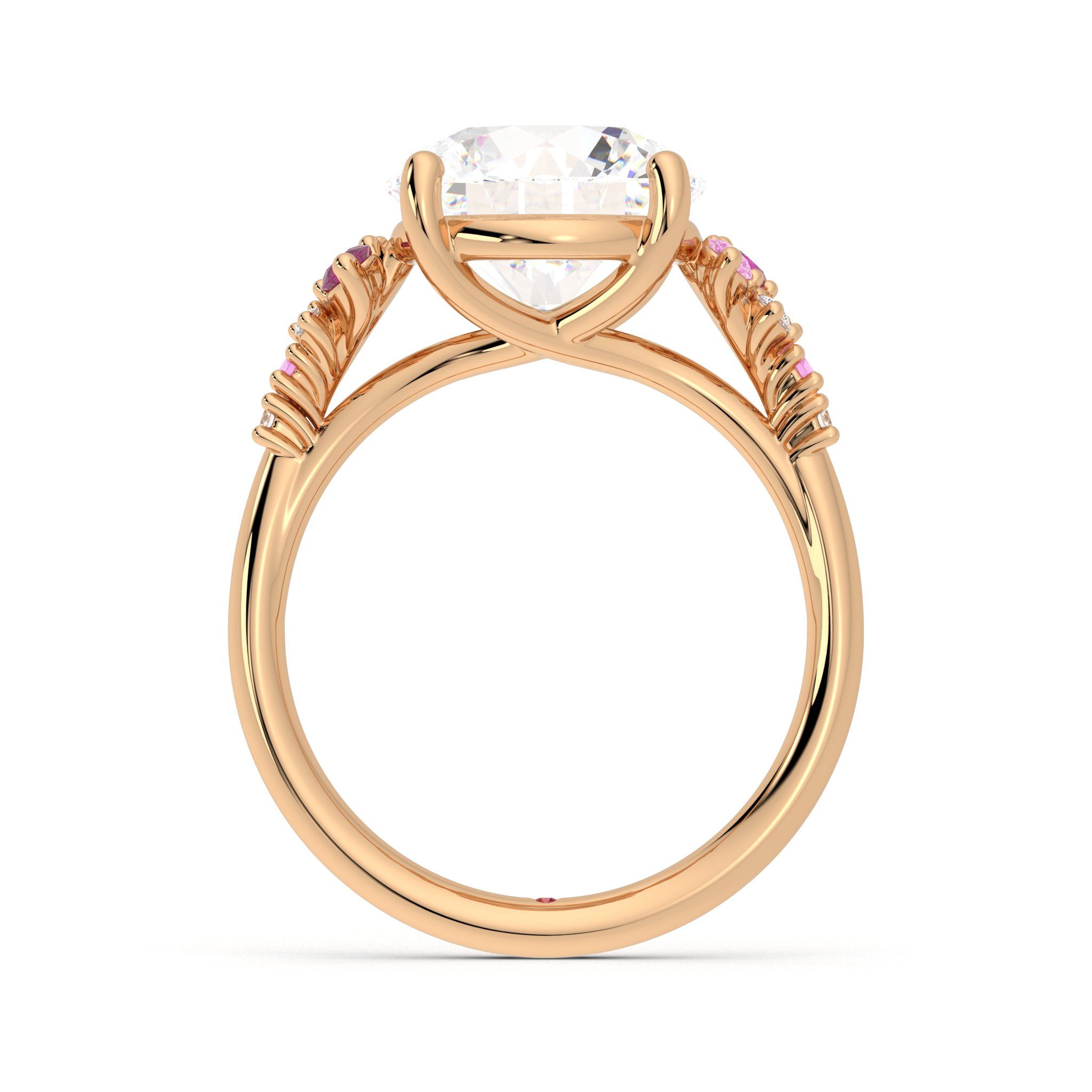Taylor & Hart Marula Round Engagement Ring 1