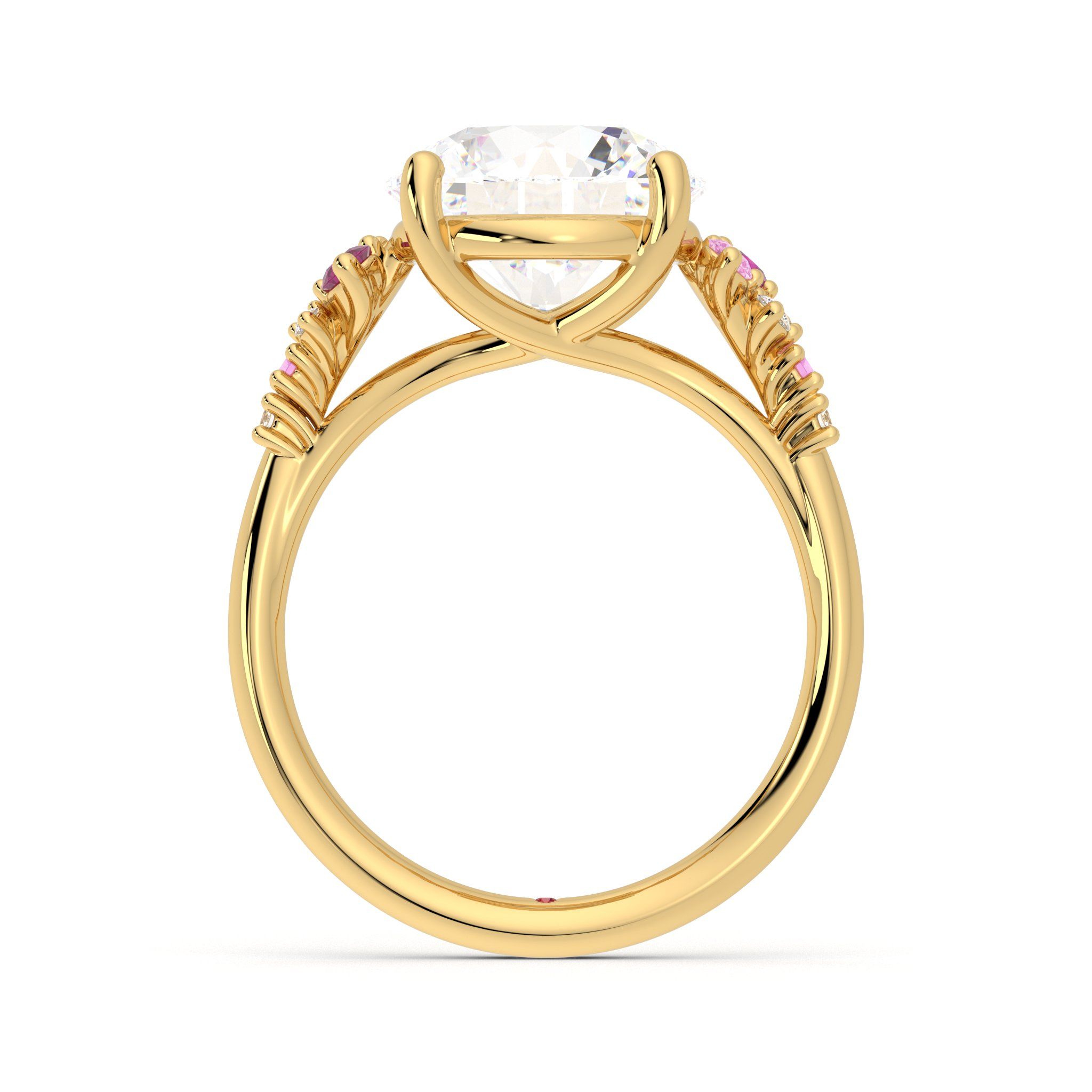 Taylor & Hart Marula Round Engagement Ring 1