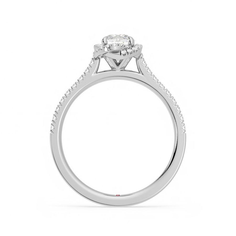 Taylor & Hart Entwine Oval Engagement Ring 1