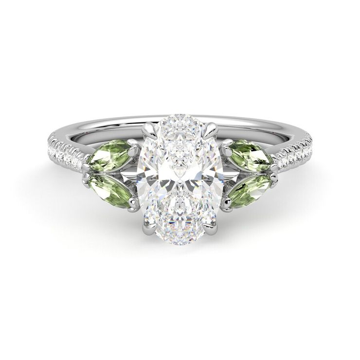 Taylor & Hart Thia Oval Engagement Ring 0