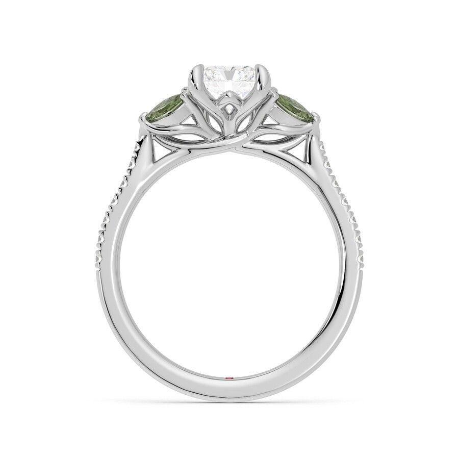 Taylor & Hart Thia Radiant Engagement Ring 1