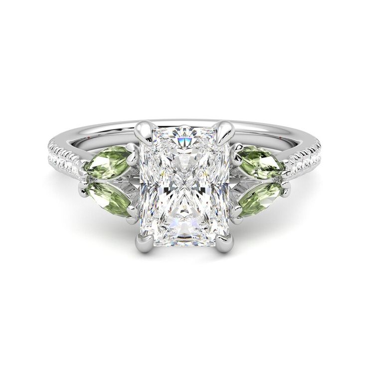 Taylor & Hart Thia Radiant Engagement Ring 1