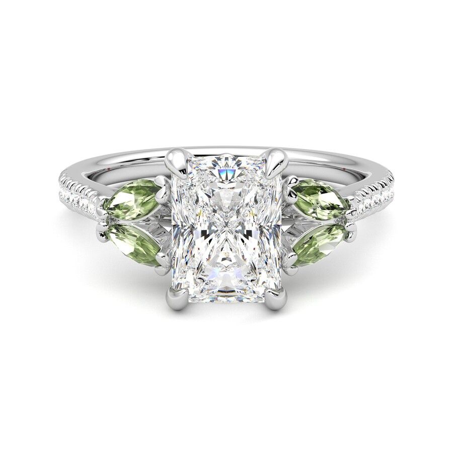 Taylor & Hart Thia Radiant Engagement Ring 2