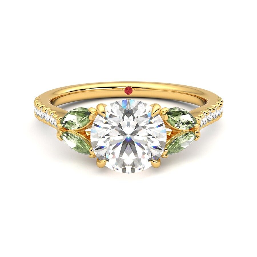 Taylor & Hart Thia Round Engagement Ring 2