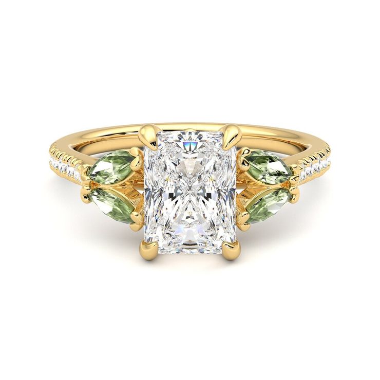 Taylor & Hart Thia Radiant Engagement Ring 1