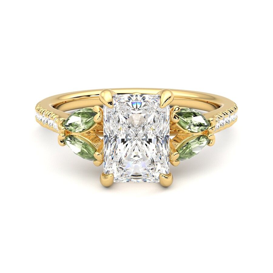 Taylor & Hart Thia Radiant Engagement Ring 2