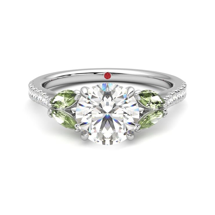 Taylor & Hart Thia Round Engagement Ring 0