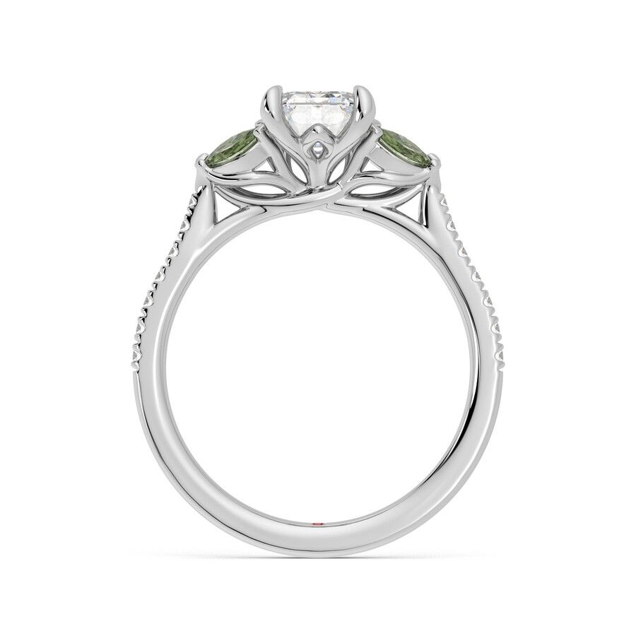 Taylor & Hart Thia Emerald Engagement Ring 1