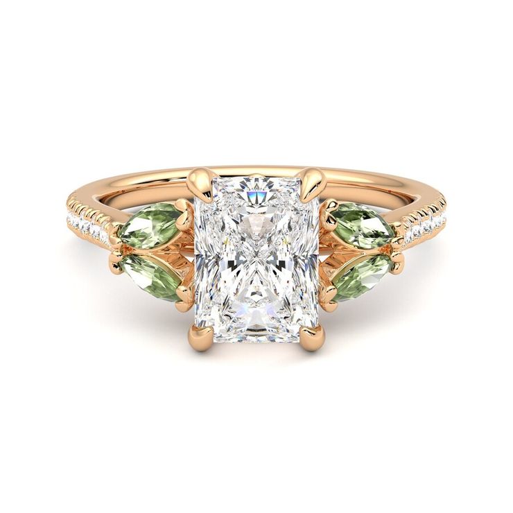 Taylor & Hart Thia Radiant Engagement Ring 1