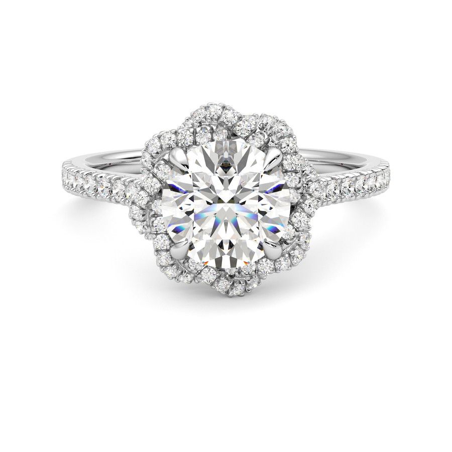 Taylor & Hart Entwine Round Engagement Ring 0