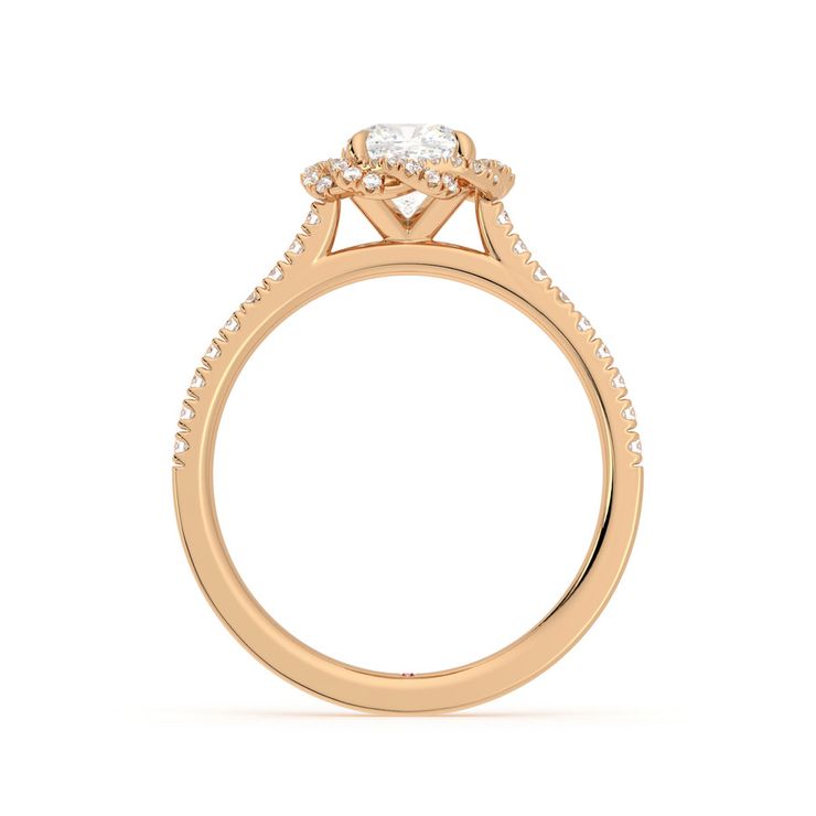 Taylor & Hart Entwine Cushion Engagement Ring 1