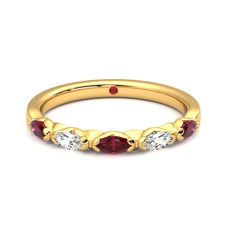Taylor & Hart Laurel Wedding Ring 0
