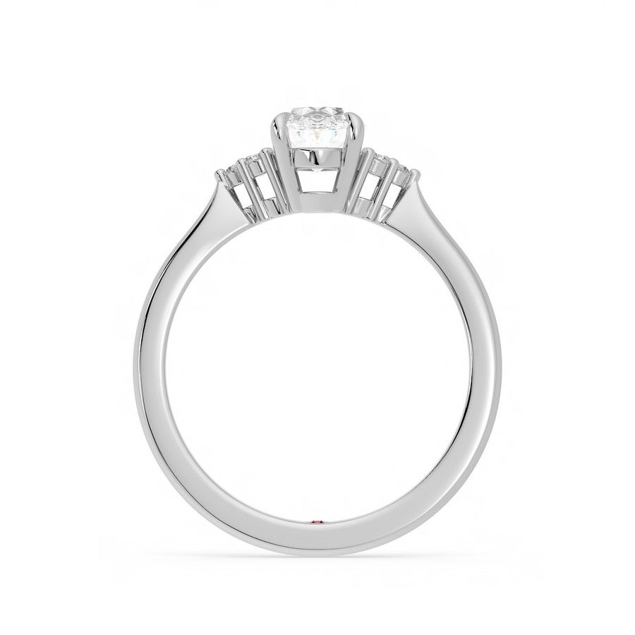 Taylor & Hart Divinity Oval Engagement Ring 1