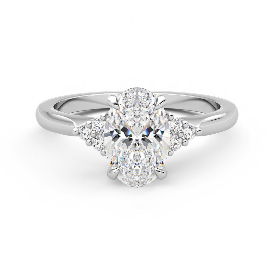 Taylor & Hart Divinity Oval Engagement Ring 0