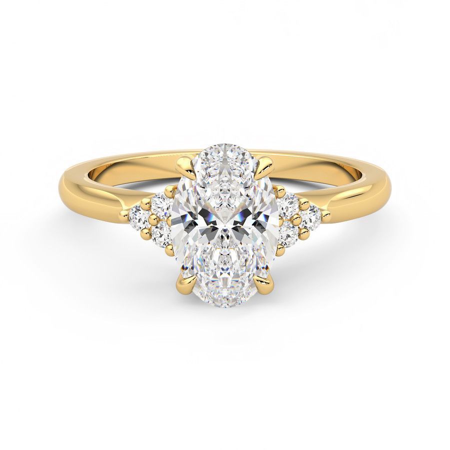 Taylor & Hart Divinity Oval Engagement Ring 2