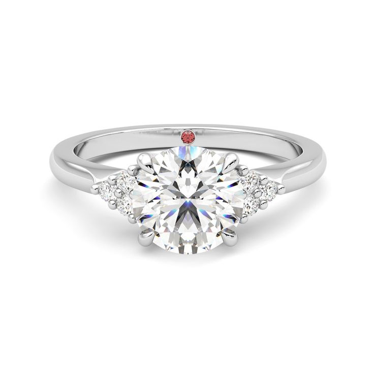 Taylor & Hart Divinity Round Engagement Ring 0