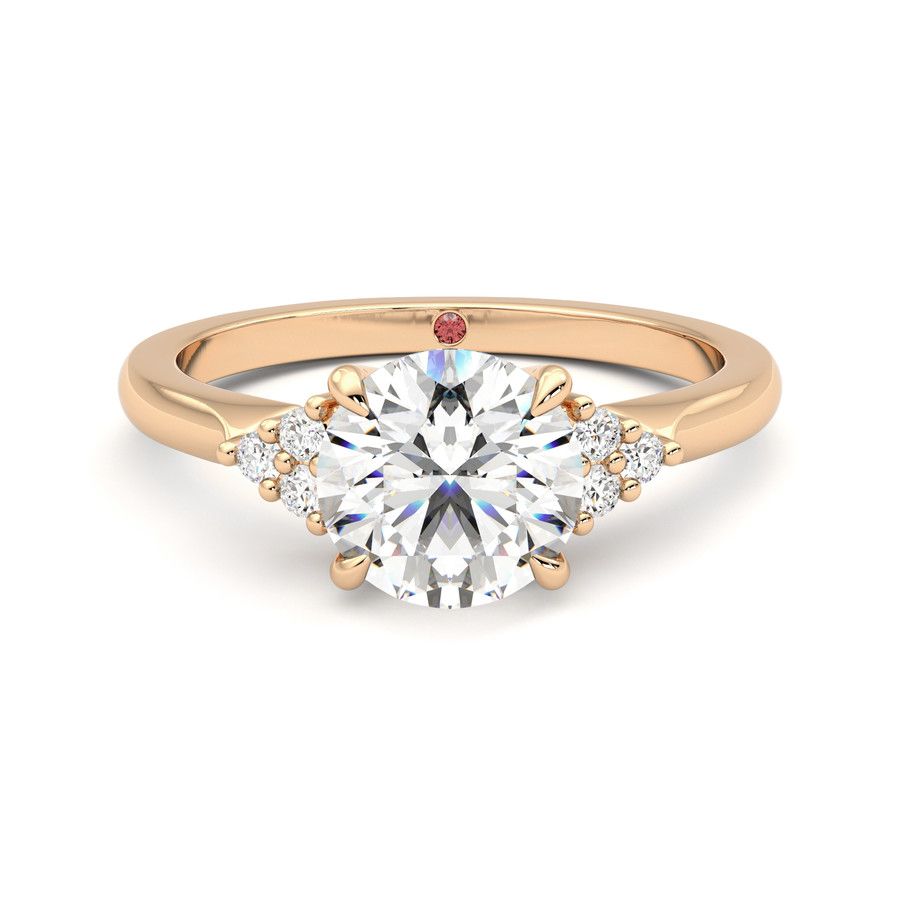 Taylor & Hart Divinity Round Engagement Ring 2