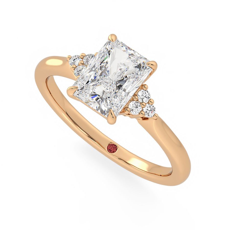 Taylor & Hart Divinity Radiant Engagement Ring 0