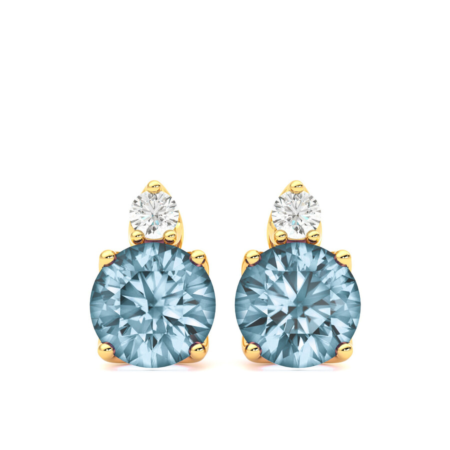 Taylor & Hart Fiore Earrings Yellow Earrings