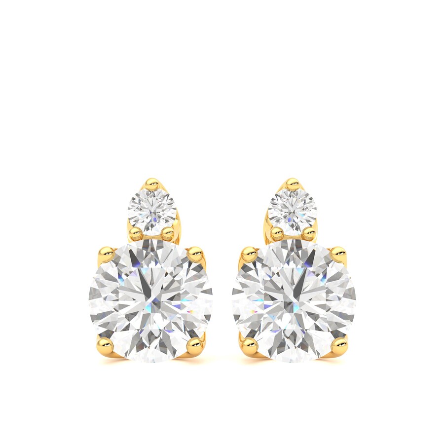 Taylor & Hart Fiore Earrings Yellow Earrings