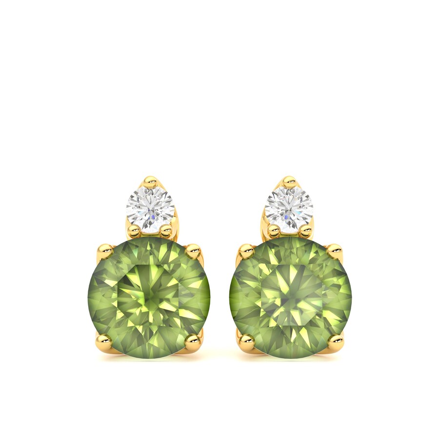 Taylor & Hart Fiore Earrings Yellow Earrings