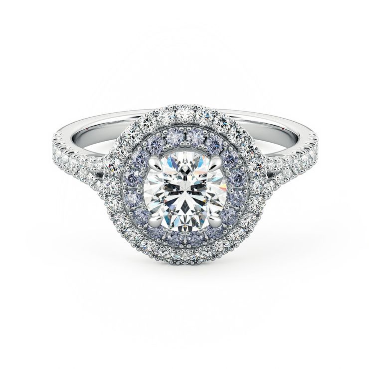 Taylor & Hart Genesis Round Engagement Ring 0