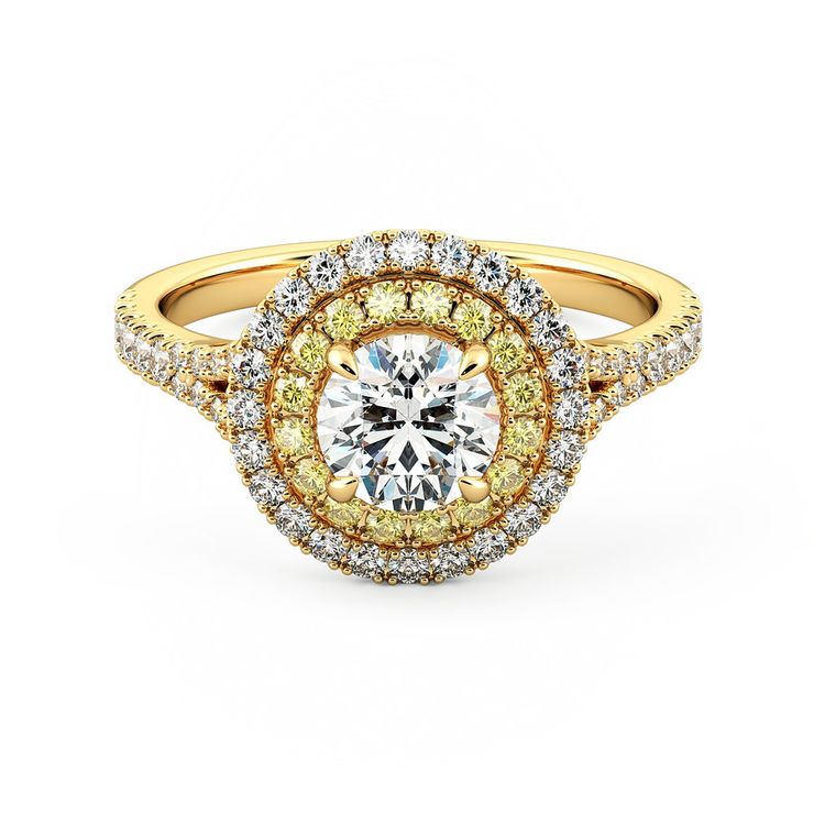 Taylor & Hart Genesis Round Engagement Ring 0