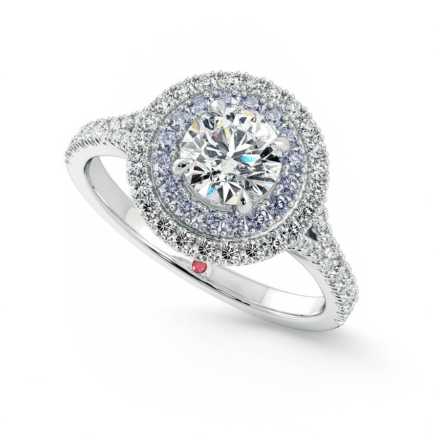 Taylor & Hart Genesis Round Engagement Ring 0