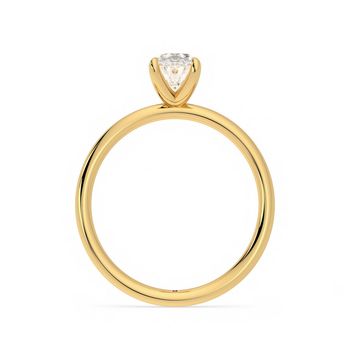 Demure Ring - 1.00ct Oval Diamond