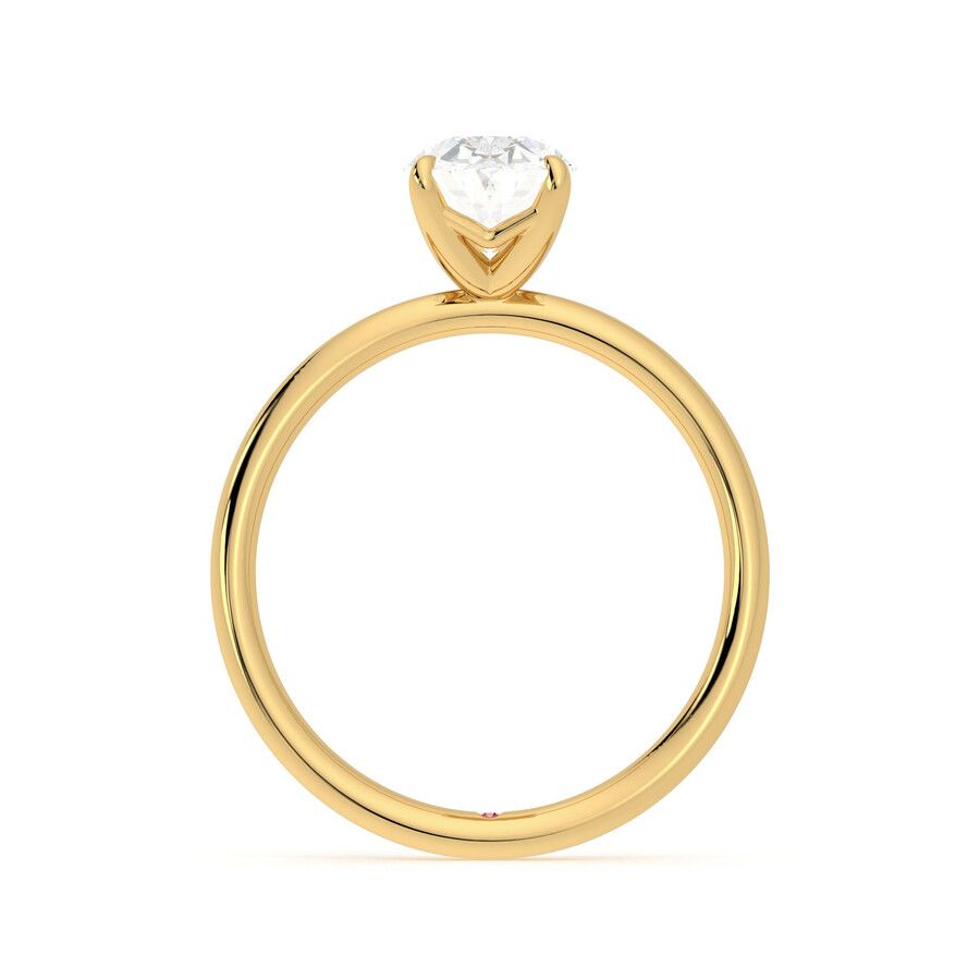 Demure Ring - 1.50ct Oval Lab-Grown Diamond