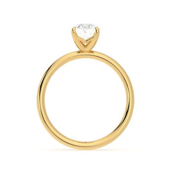 Demure Ring - 1.50ct Oval Diamond